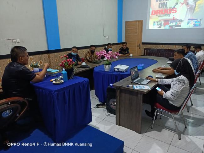 Karang Taruna Kecamatan Benai Dan Aktivis Sinergis bersama BNNK Kuansing Perang Melawan Narkoba